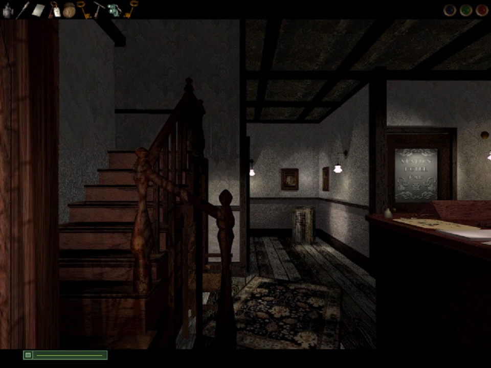 Scratches point and click horror games free online play